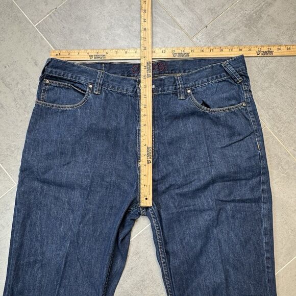 Coogi Baggy Jeans 42x35 Dark Wash Streetwear Hip Hop Denim - Picture 6 of 12